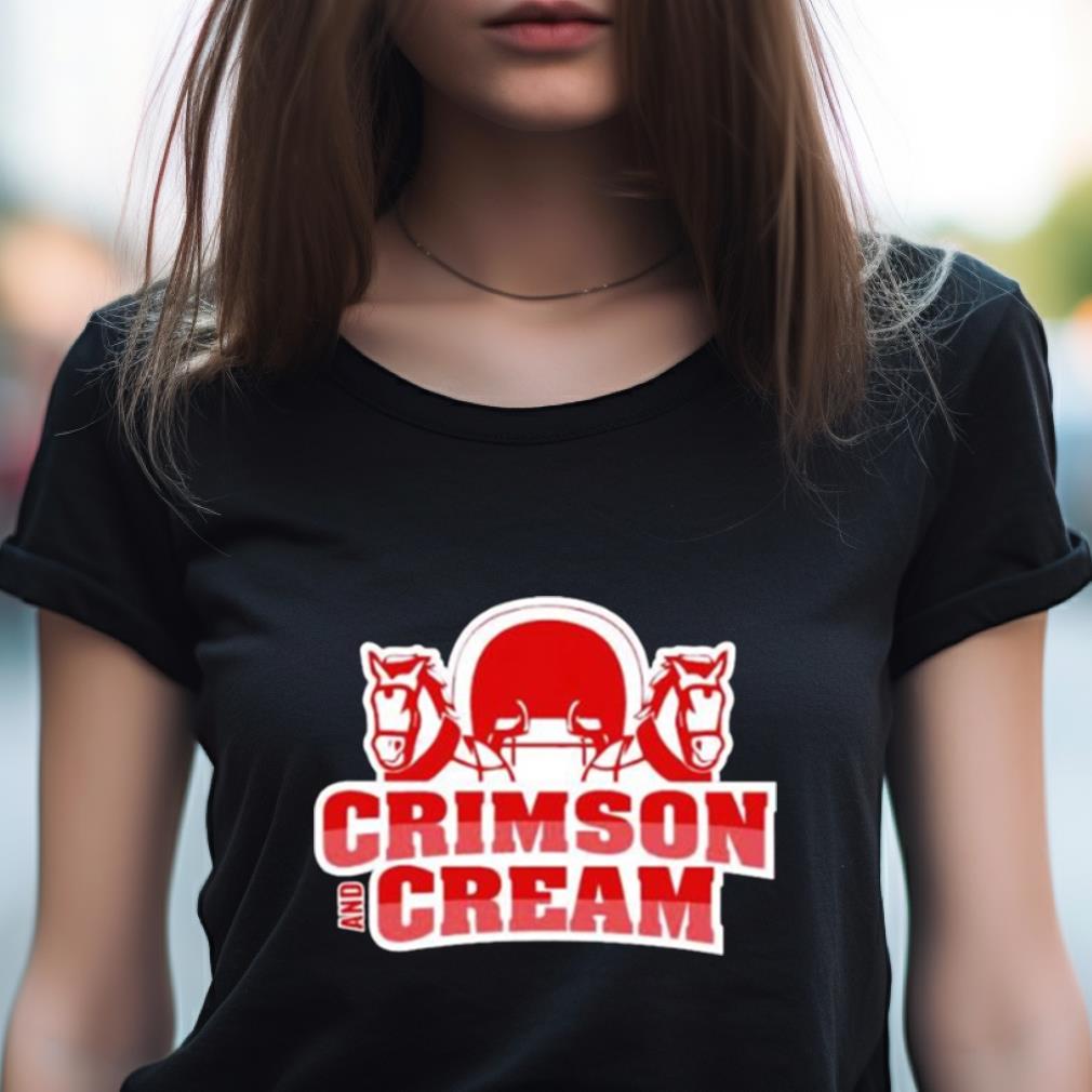 crimson and Cream logo Shirt crimson and Cream logo Shirt