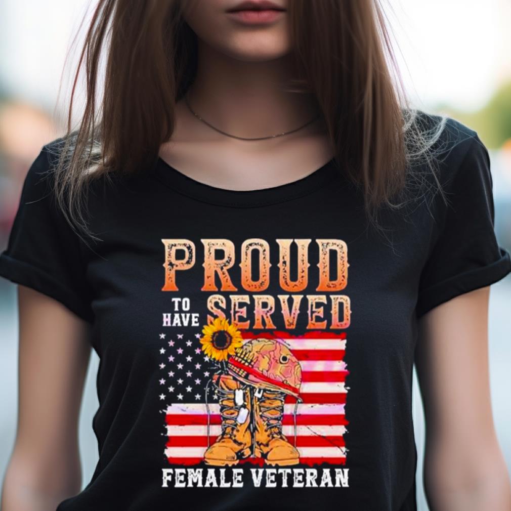 female Veteran 4th Of July Vintage American Flag shirt female Veteran 4th Of July Vintage American Flag shirt
