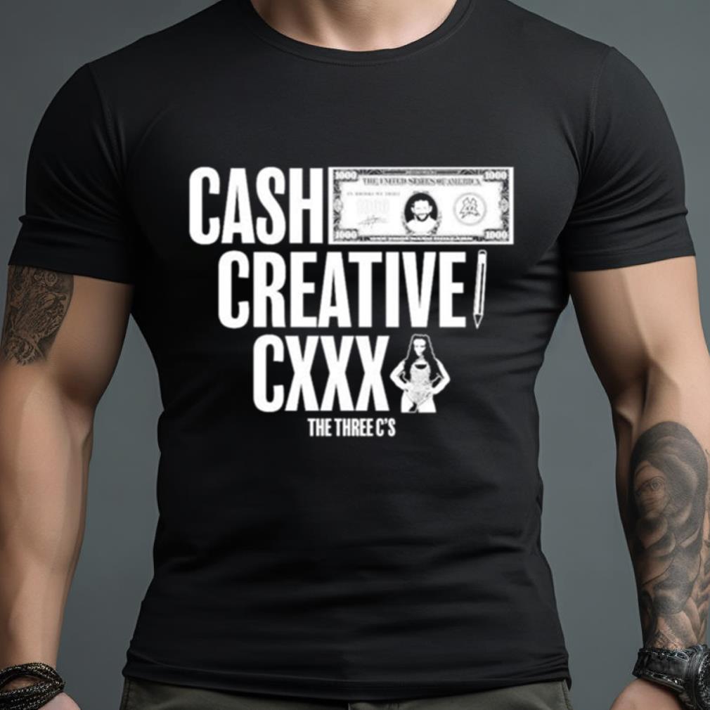 matt Cardona cash creative CXXX the three C’s Shirt