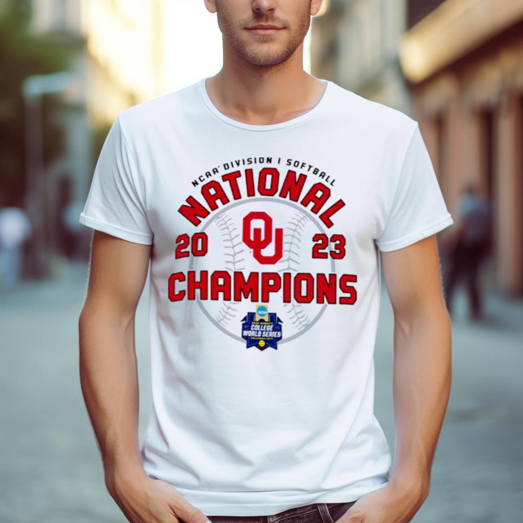 oklahoma Sooners 2023 NCAA softball women’s CWS champions Shirt
