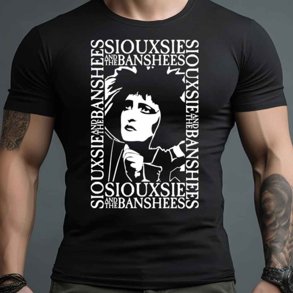 siouxsie and the Banshees Siouxsie Sioux Goth Gothic Poster Shirt
