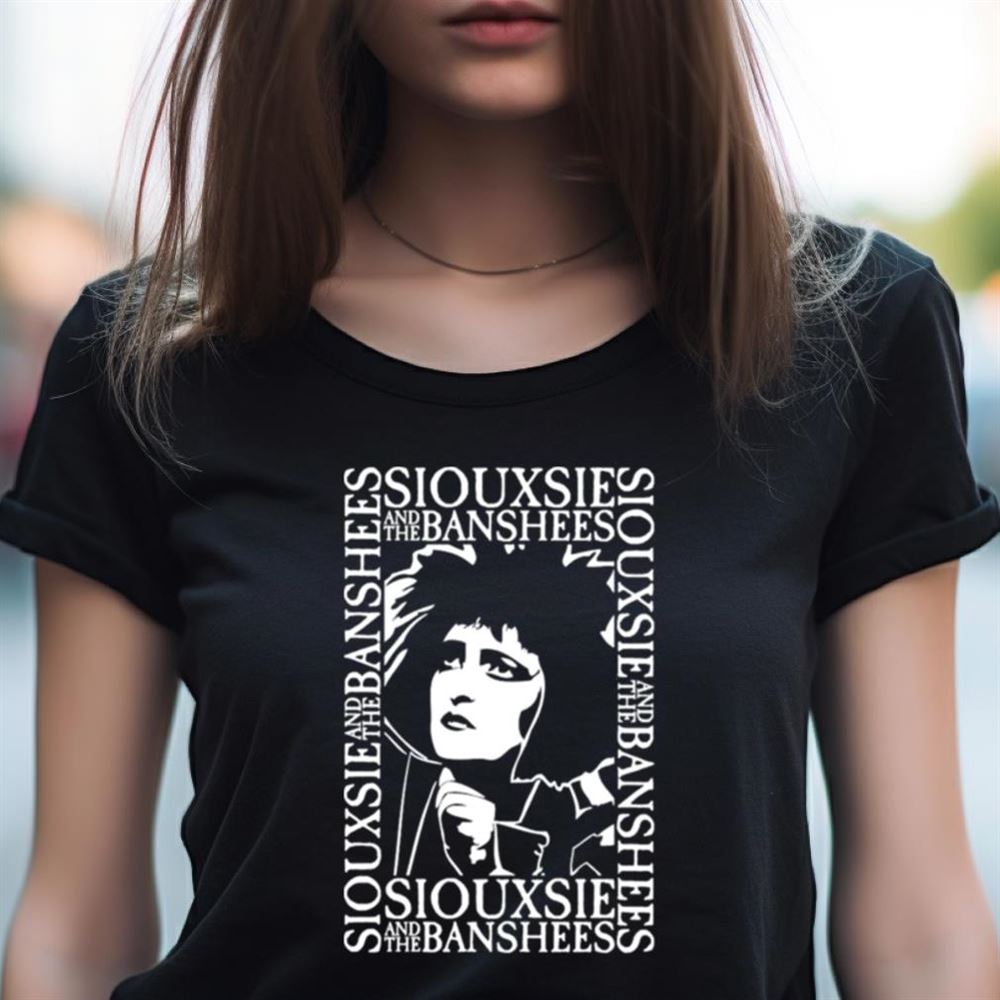siouxsie and the Banshees Siouxsie Sioux Goth Gothic Poster Shirt siouxsie and the Banshees Siouxsie Sioux Goth Gothic Poster Shirt