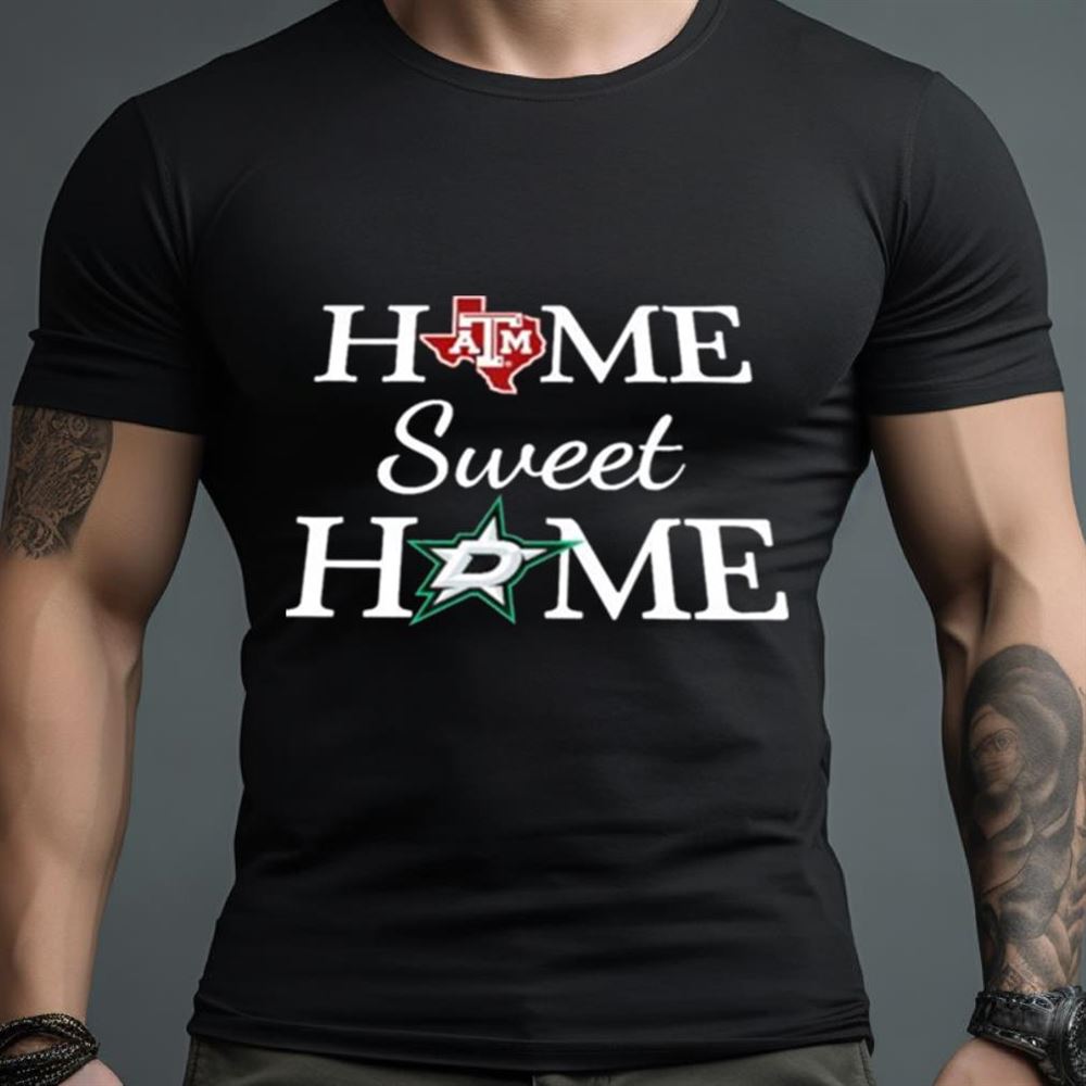 texas Baseball and Dallas Hockey Home Sweet Home Shirt