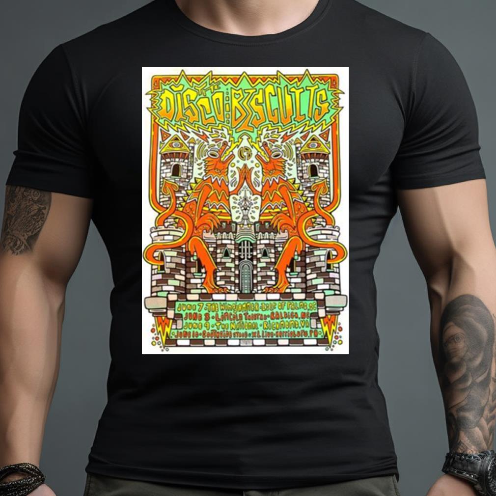the Disco Biscuits Summer Tour Poster Shirt