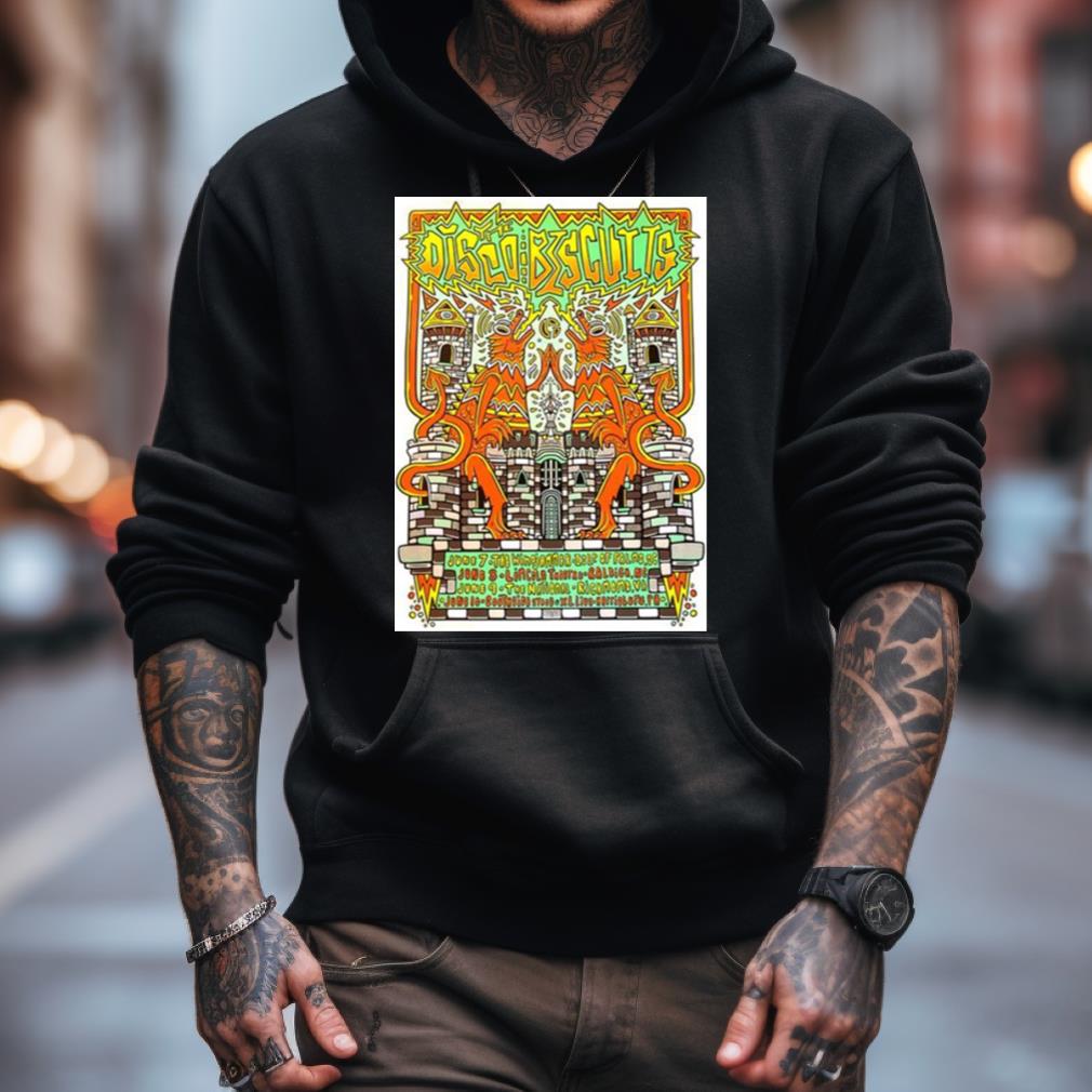 the Disco Biscuits Summer Tour Poster Shirt the Disco Biscuits Summer Tour Poster Shirt