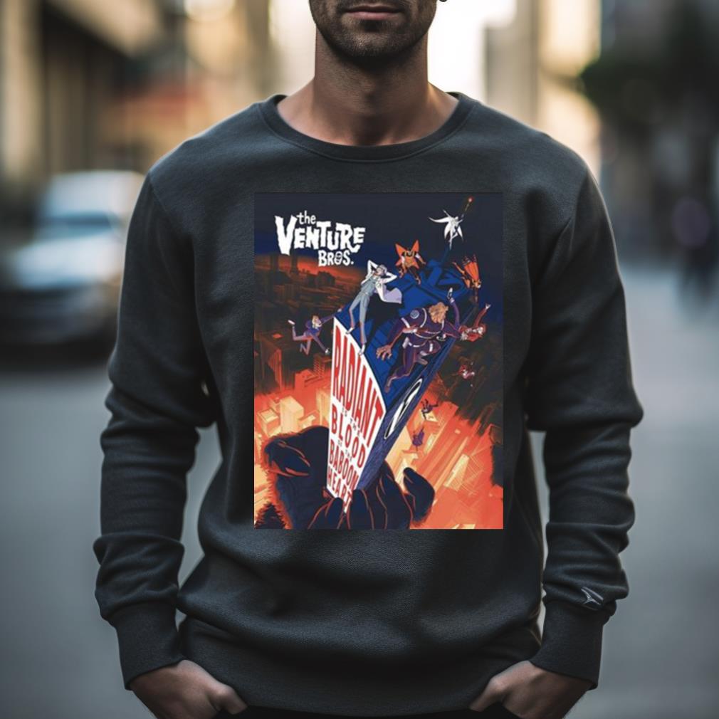the Venture Bros Movie 2023 Poster Shirt the Venture Bros Movie 2023 Poster Shirt