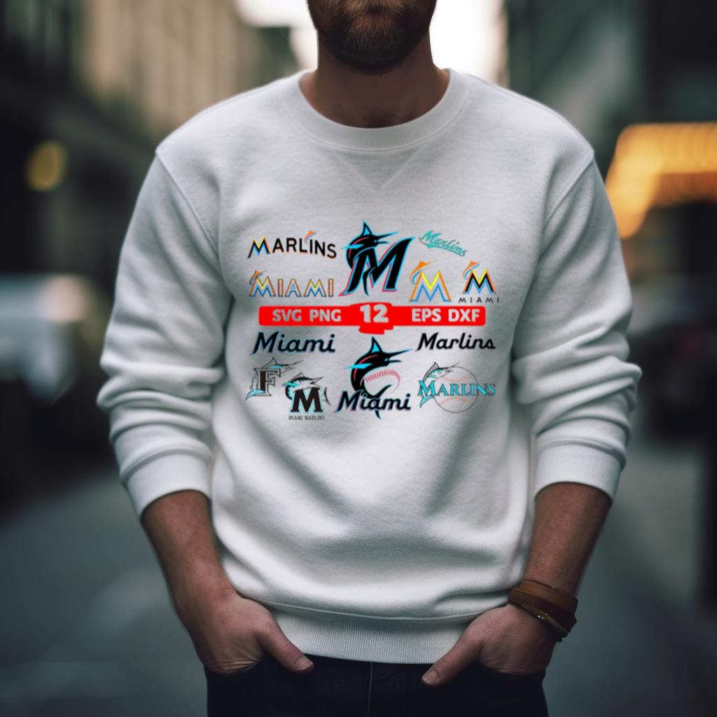 12 Layered Miami Marlins Bundle Shirt 12 Layered Miami Marlins Bundle Shirt