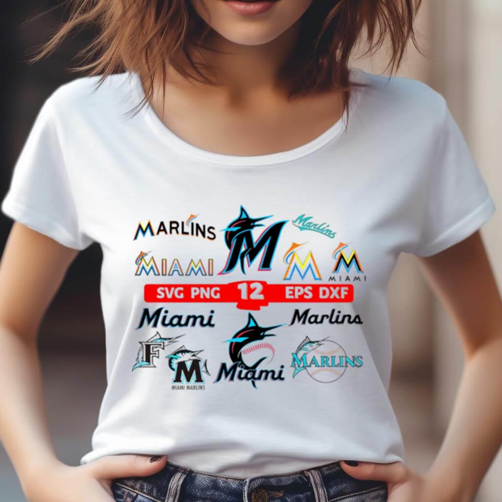 12 Layered Miami Marlins Bundle Shirt 12 Layered Miami Marlins Bundle Shirt