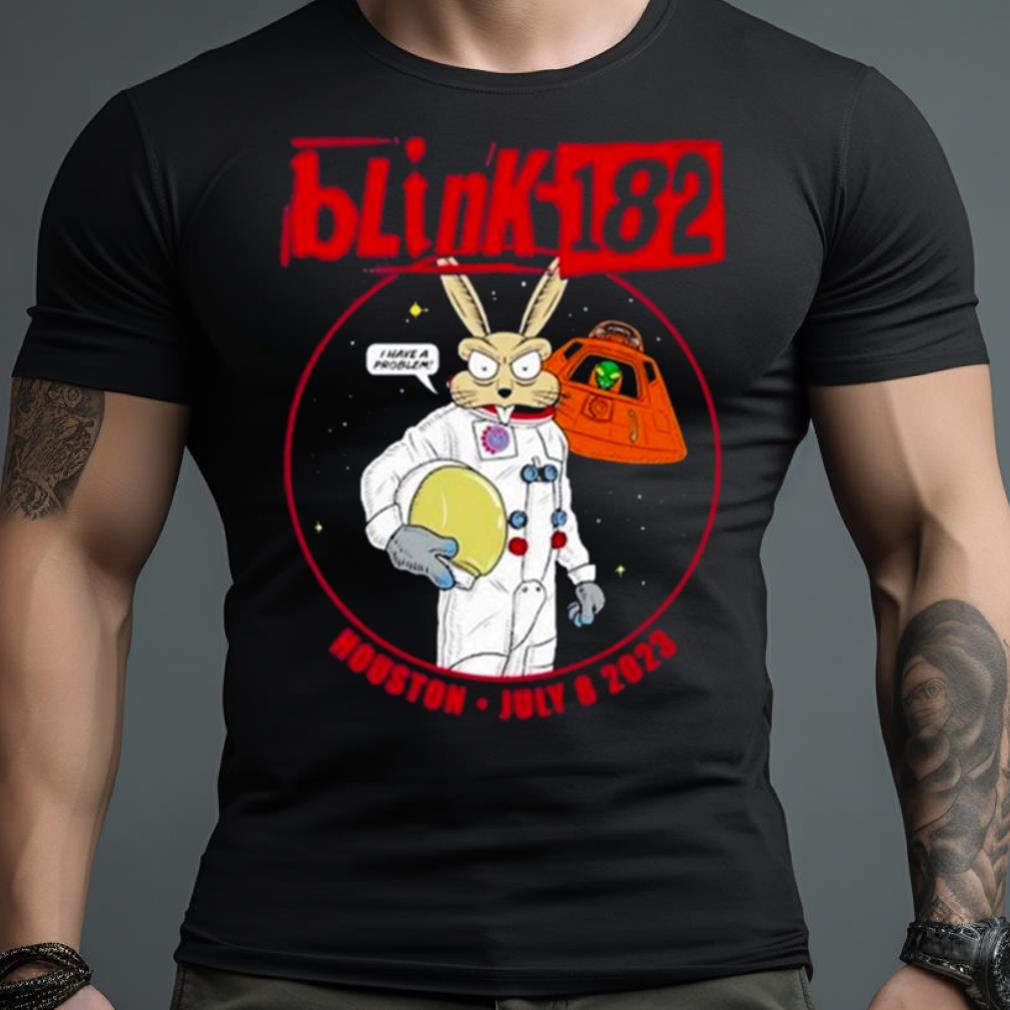 2023 Blink 182 Houston Tx World Tour T Shirt