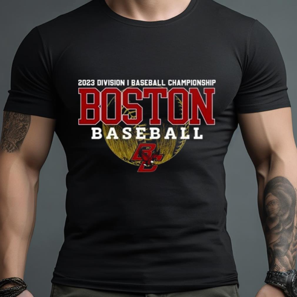 2023 Division I Champions Baseball Boston College Eagles Baseball Shirt
