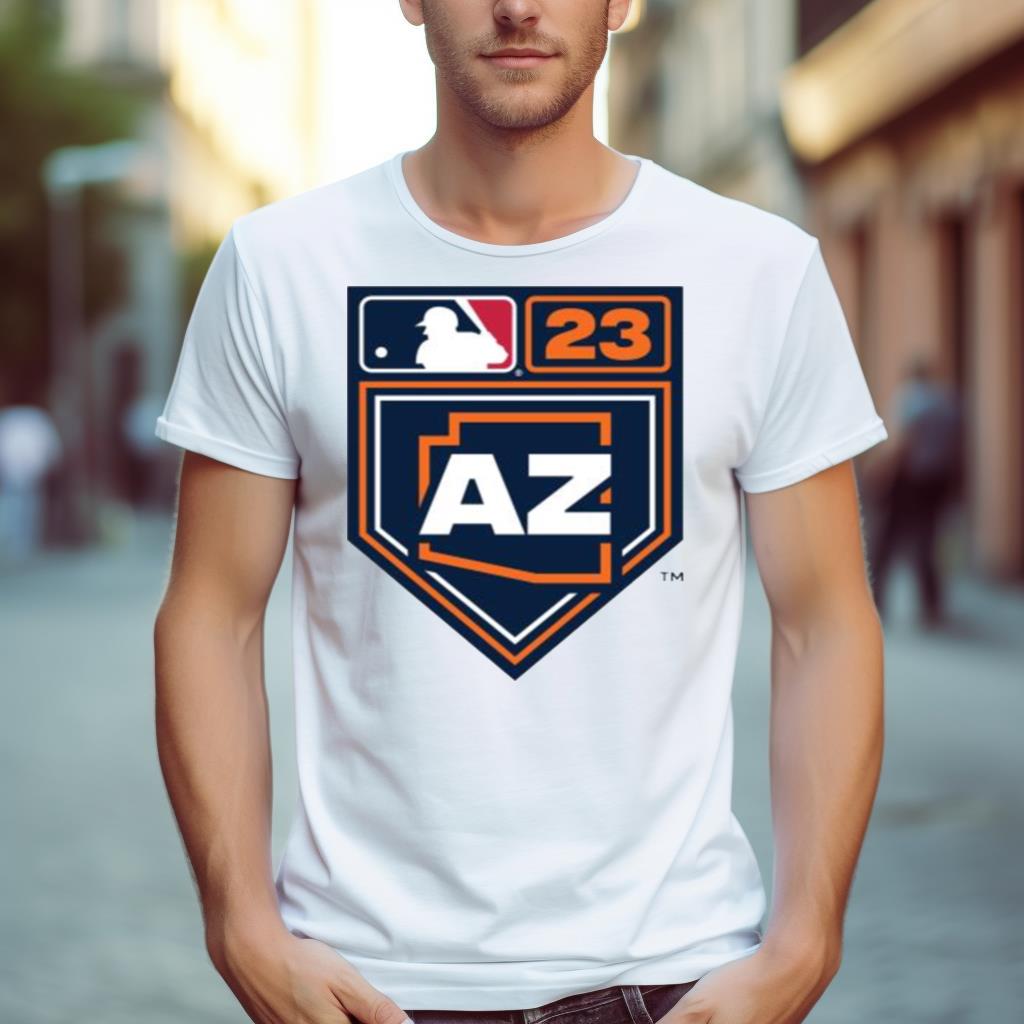 2023 Mlb Spring Training Arizona License Plate Logo Shirt