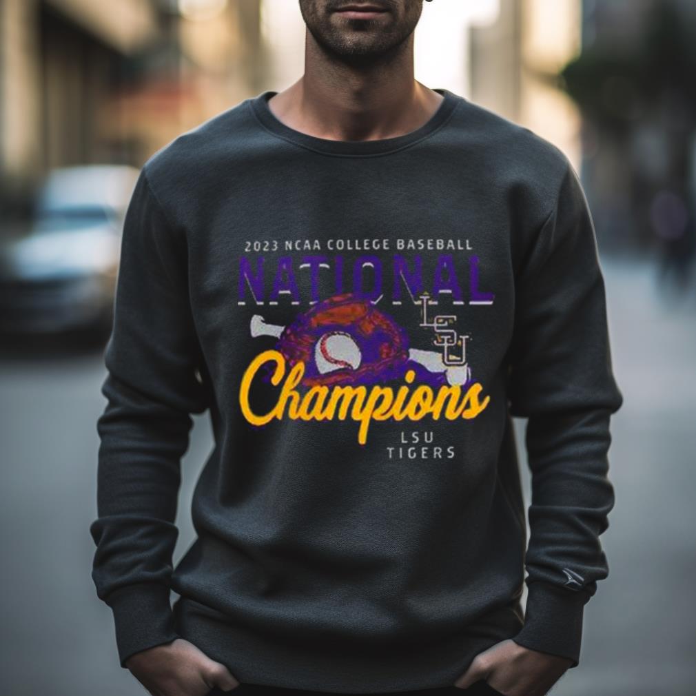 2023 Ncaa Baseball National Champions Lsu Tigers Men’S Baseball Shirt