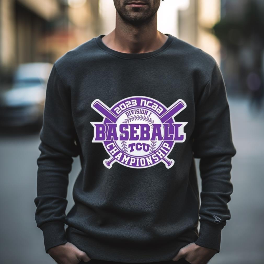 2023 Ncaa Division I Champions Baseball Tcu Horned Frog Baseball Shirt