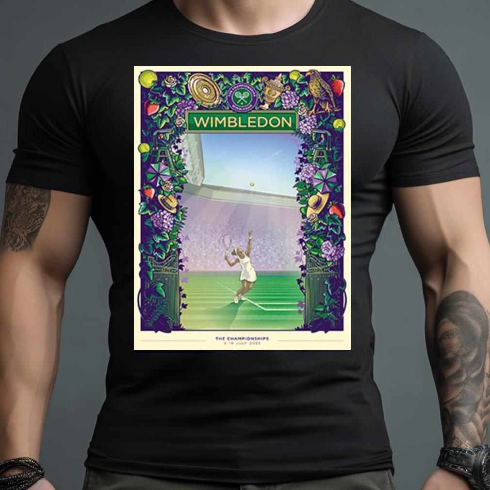 2023 Wimbledon Always Like Never Eric Van Den Boom The Champions Fan Gifts T Shirt