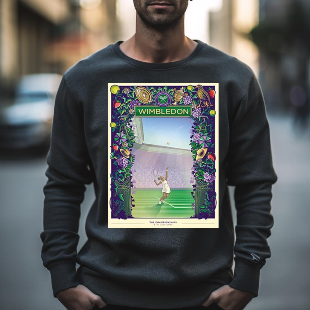 2023 Wimbledon Always Like Never Eric Van Den Boom The Champions Fan Gifts T Shirt