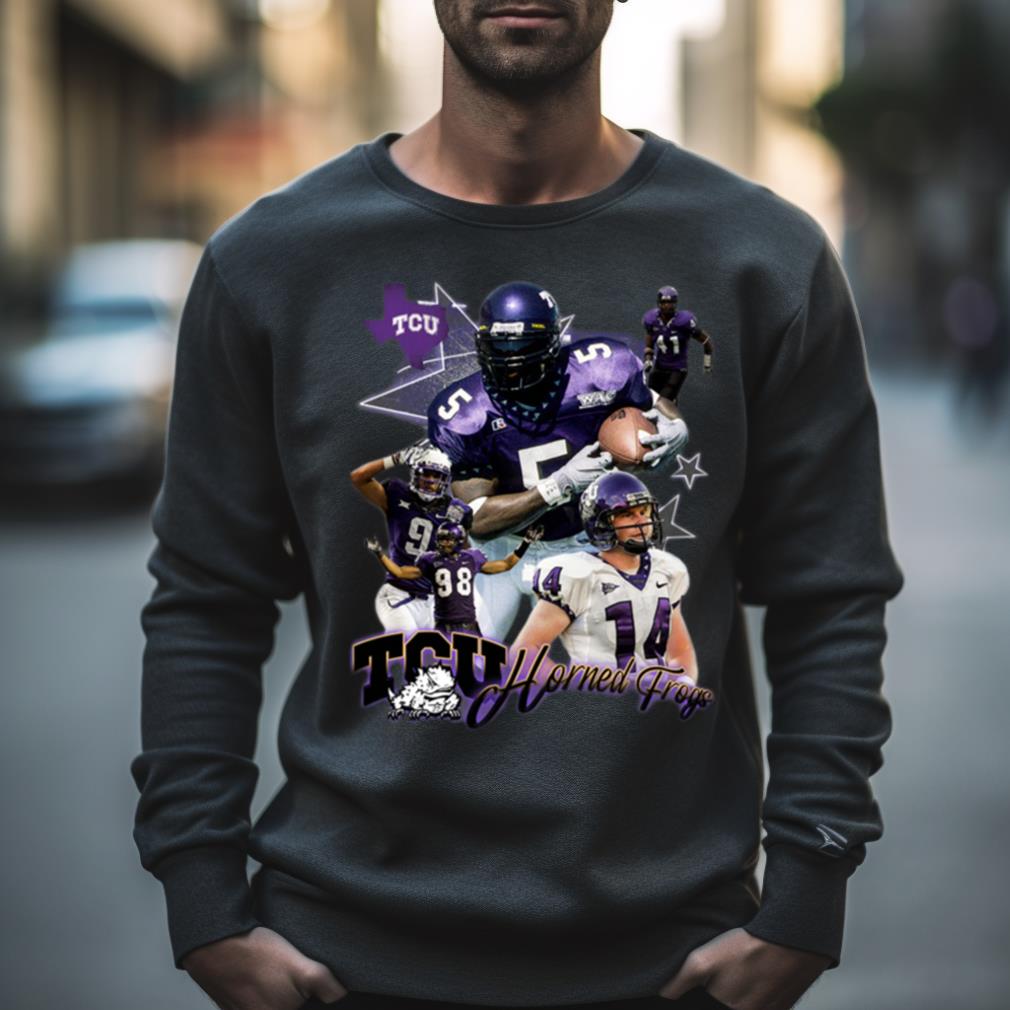 90’S Inspired Texas Christian University Tee