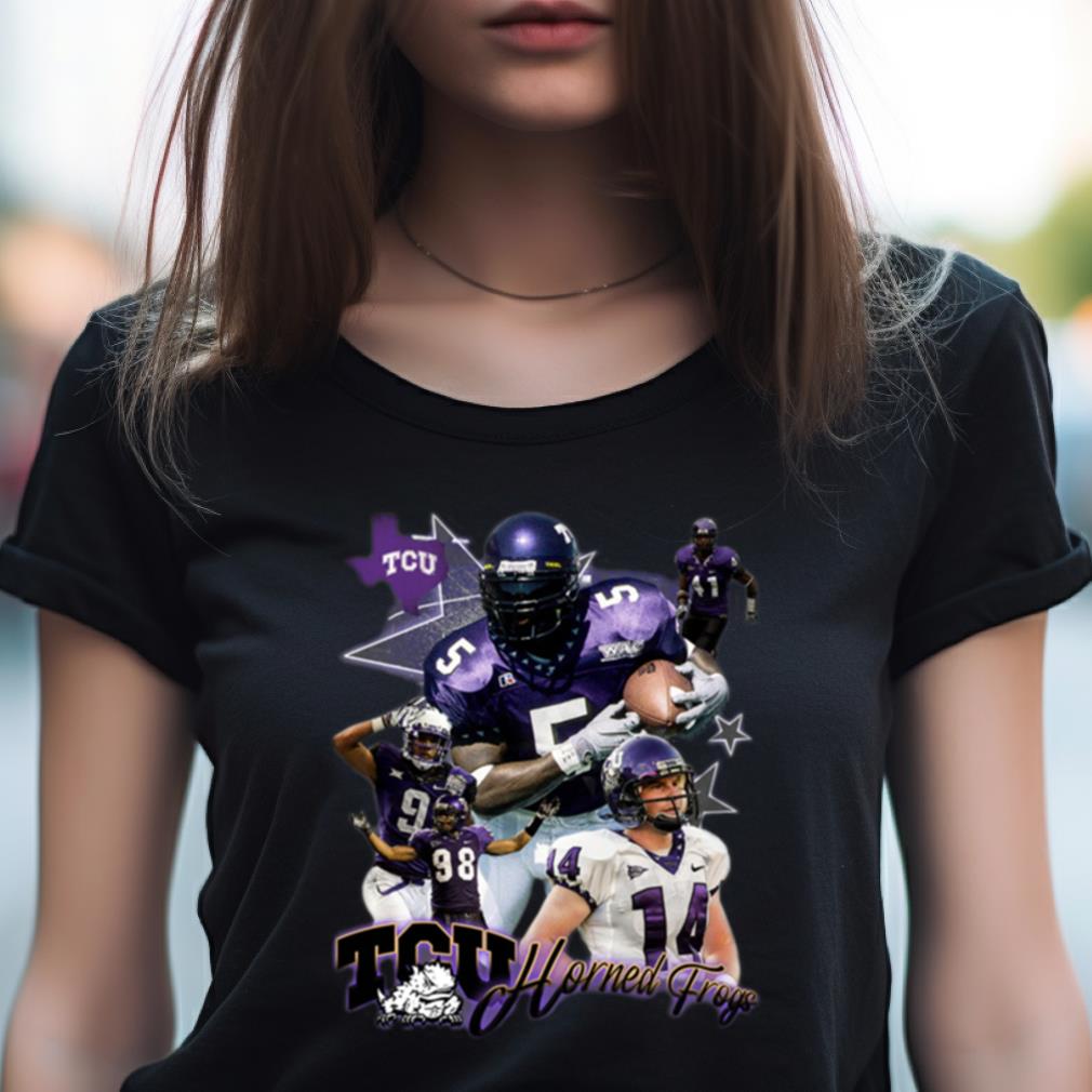 90'S Inspired Texas Christian University Tee 90'S Inspired Texas Christian University Tee
