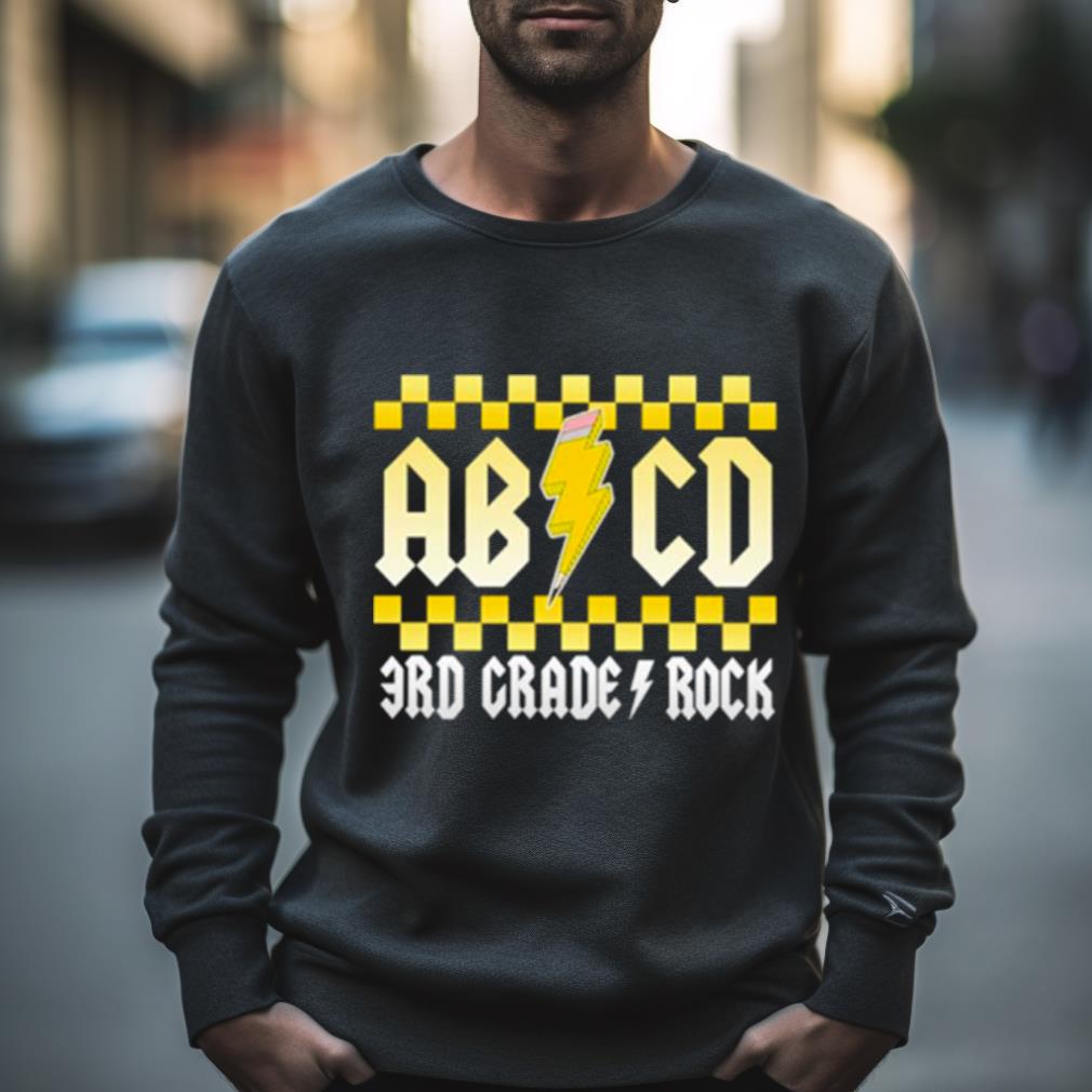 Abcd 3Rd Grade Rock Shirt
