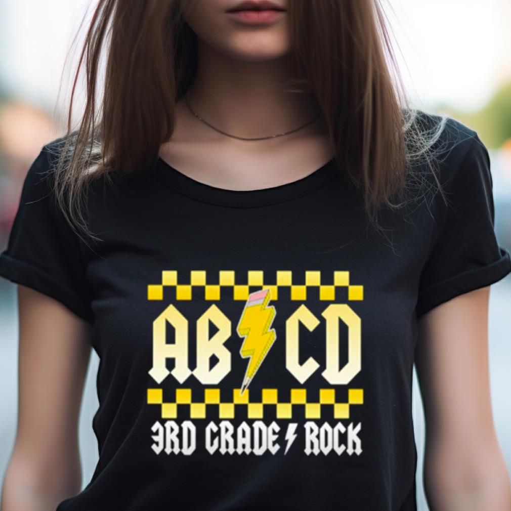 Abcd 3Rd Grade Rock Shirt