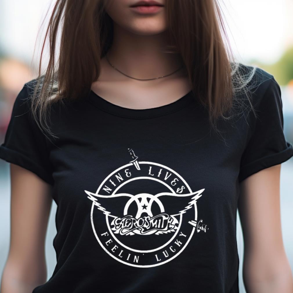 Aerosmith Feelin' Lucky Logo Shirt Aerosmith Feelin' Lucky Logo Shirt