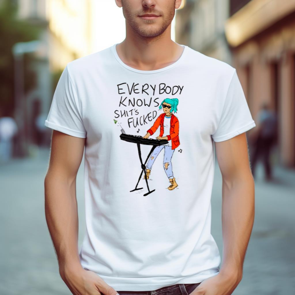 Alex Oxenfree Knows Shts Fcked Shirt
