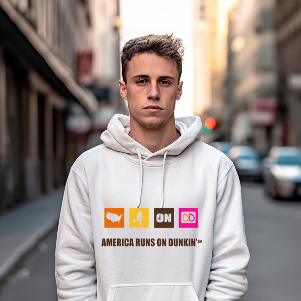 America Runs On Dunkin Shirt America Runs On Dunkin Shirt