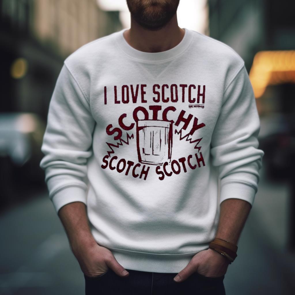 Anchorman I Love Scotch Shirt