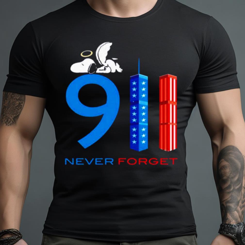 Angel Snoopy Memorial Day Never Forget Shirt