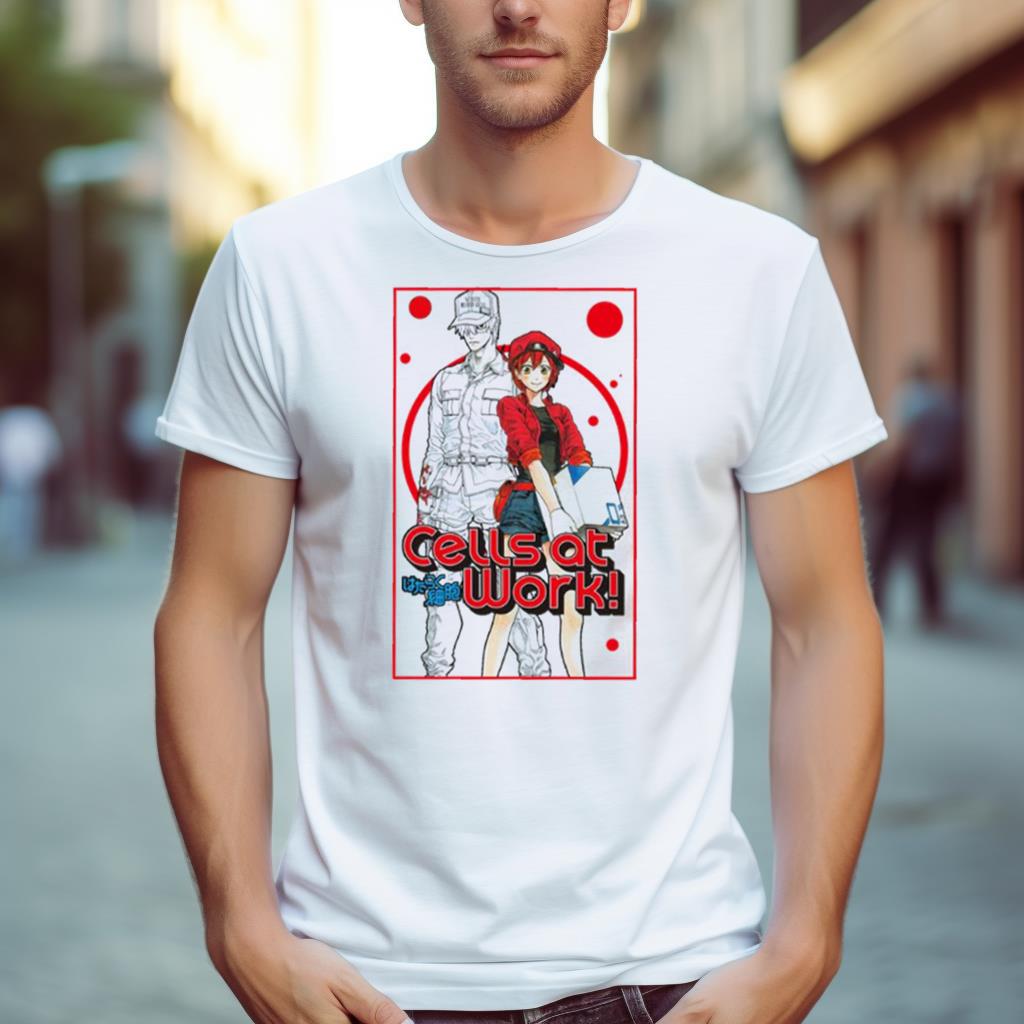 Anime Manga Cells At Work Characters Shirt