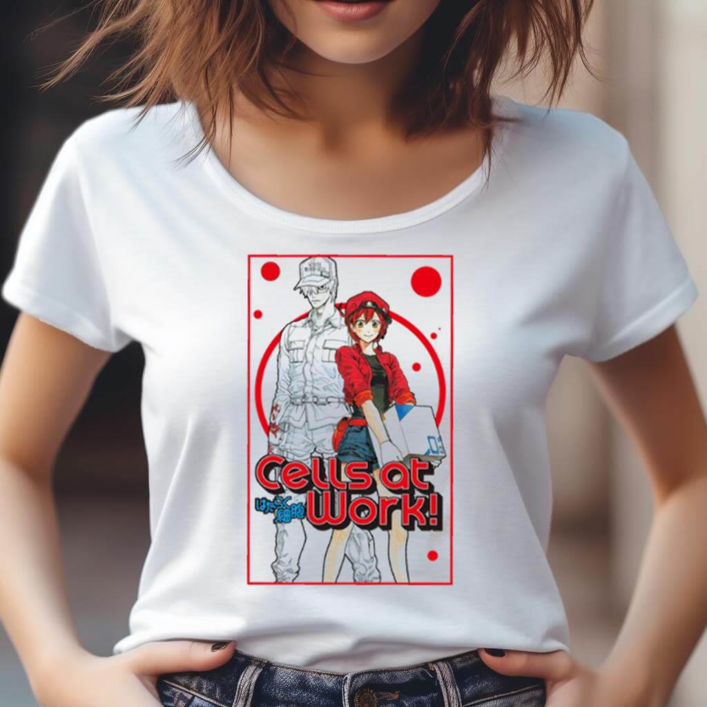 Anime Manga Cells At Work Characters Shirt Anime Manga Cells At Work Characters Shirt