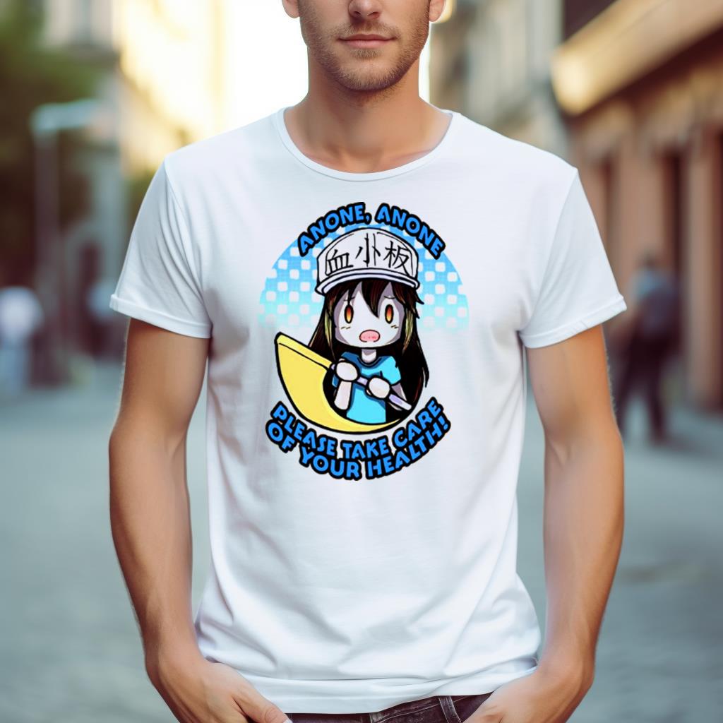 Anime Platelet Chan Cells At Work Shirt