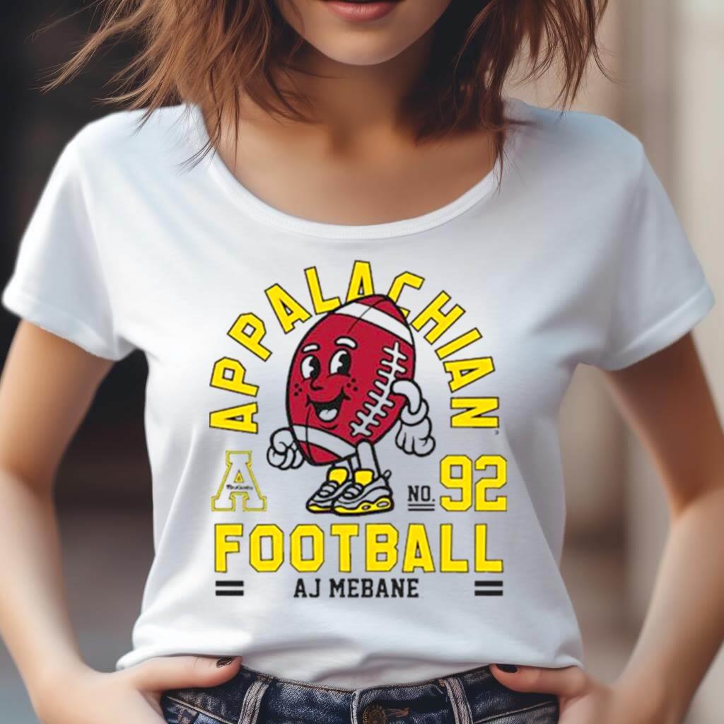 Appalachian State Mountaineers Aj Mebane 2023 Ncaa Football Shirt Appalachian State Mountaineers Aj Mebane 2023 Ncaa Football Shirt