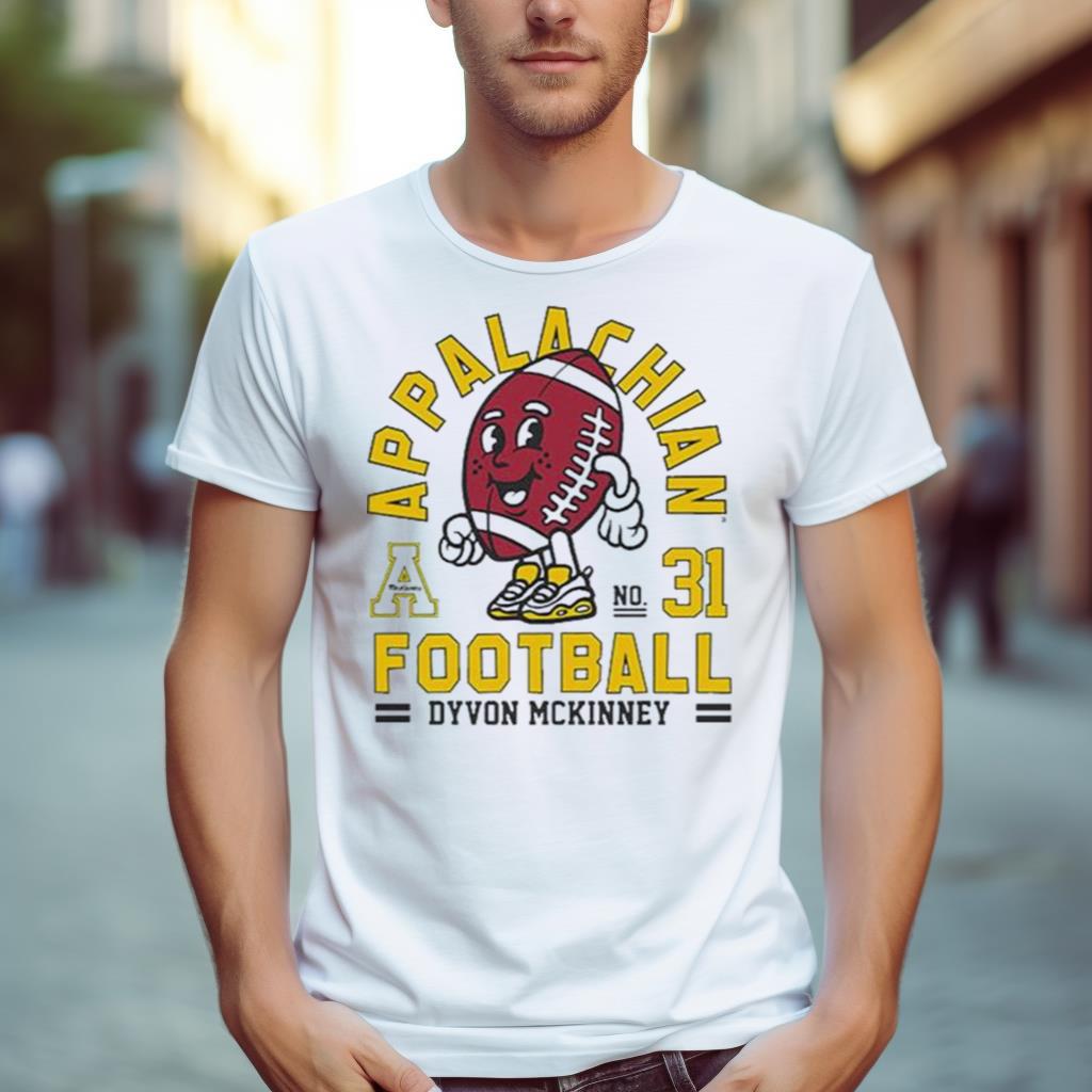 Appalachian State Mountaineers Dyvon Mckinney 2023 Ncaa Football Shirt