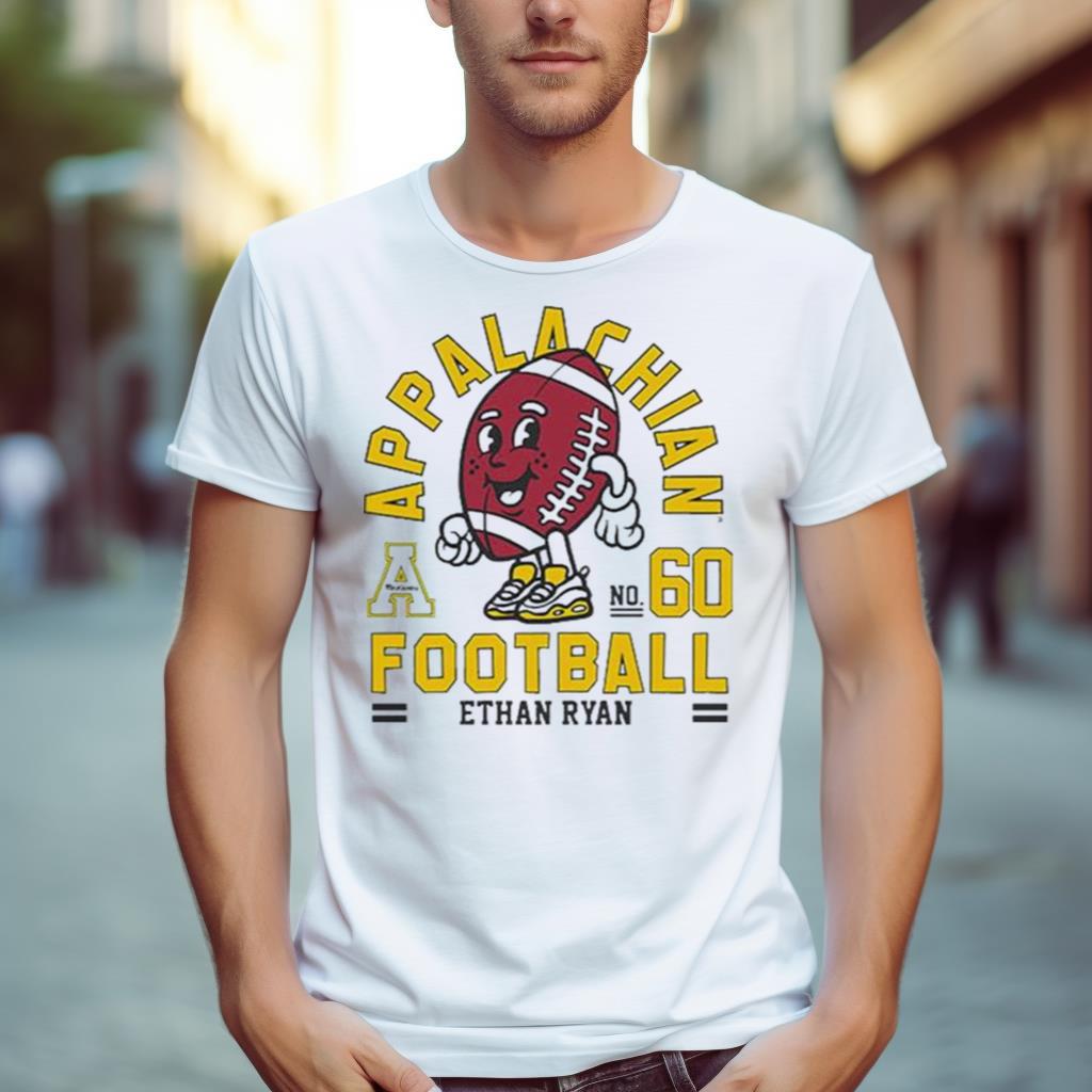 Appalachian State Mountaineers Ethan Ryan 2023 Ncaa Football Shirt