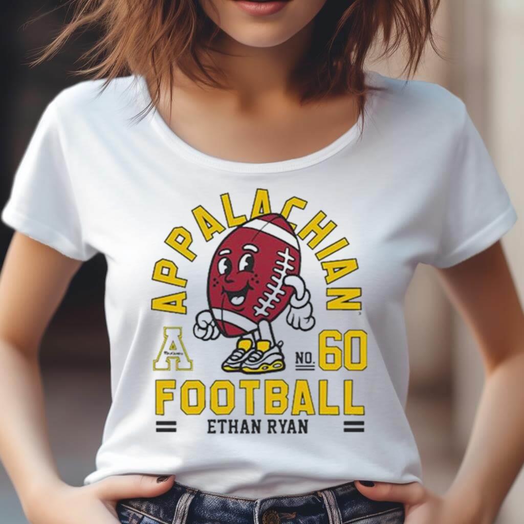 Appalachian State Mountaineers Ethan Ryan 2023 Ncaa Football Shirt Appalachian State Mountaineers Ethan Ryan 2023 Ncaa Football Shirt