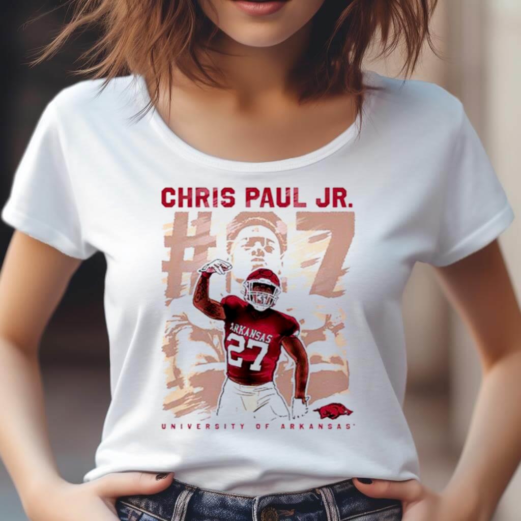 Arkansas Razorbacks Chris Paul Jr 2023 Ncaa Football Shirt Arkansas Razorbacks Chris Paul Jr 2023 Ncaa Football Shirt