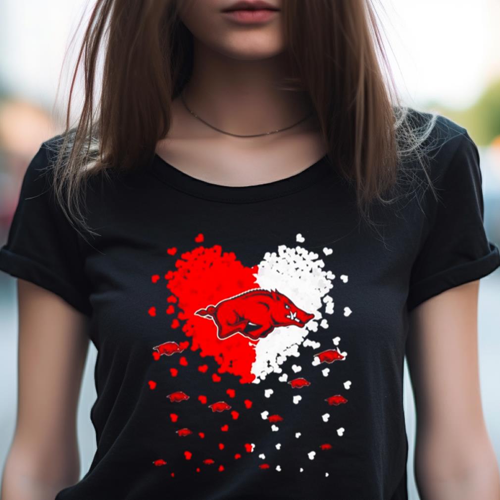 Arkansas Razorbacks Tiny Heart Shirt