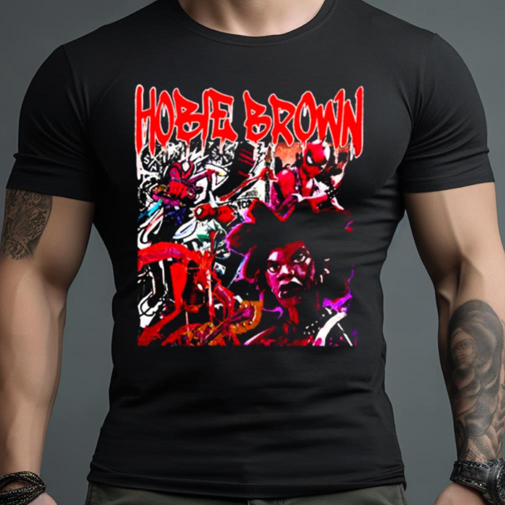 Art Vintage Hobie Brown Shirt
