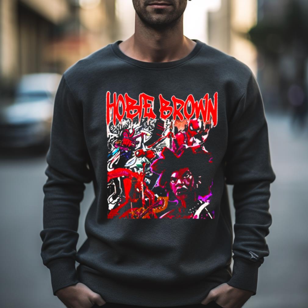 Art Vintage Hobie Brown Shirt