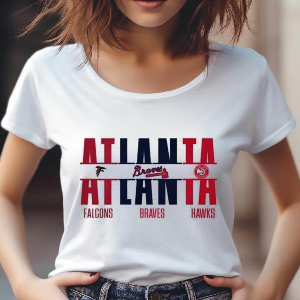 Atlanta Falcons Atlanta Braves And Atlanta Hawks Logo Team Atlanta 2023 Shirt Atlanta Falcons Atlanta Braves And Atlanta Hawks Logo Team Atlanta 2023 Shirt