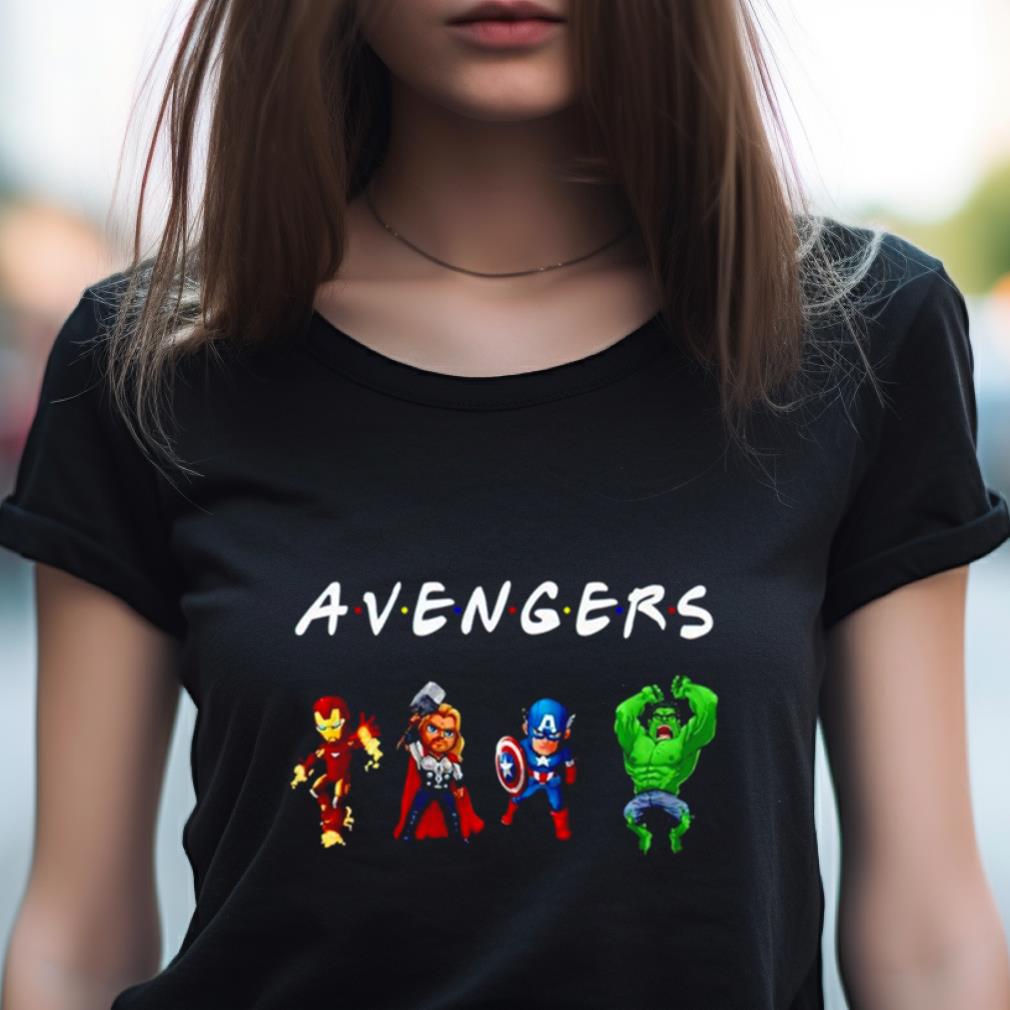 Avengers Friend Tv Iron Man And Thor And Captain America And Hulk Shirt