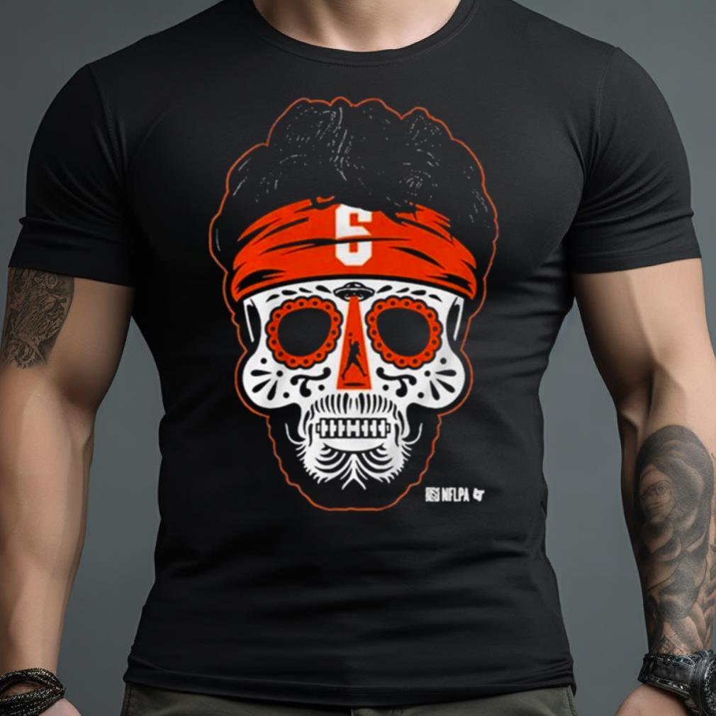Baker Mayfield Sugar Skull Shirt