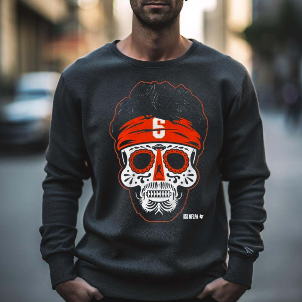 Baker Mayfield Sugar Skull Shirt