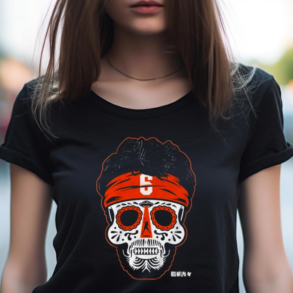 Baker Mayfield Sugar Skull Shirt Baker Mayfield Sugar Skull Shirt