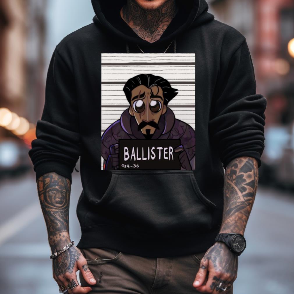 Ballister Mugshot Nimona Graphic Shirt