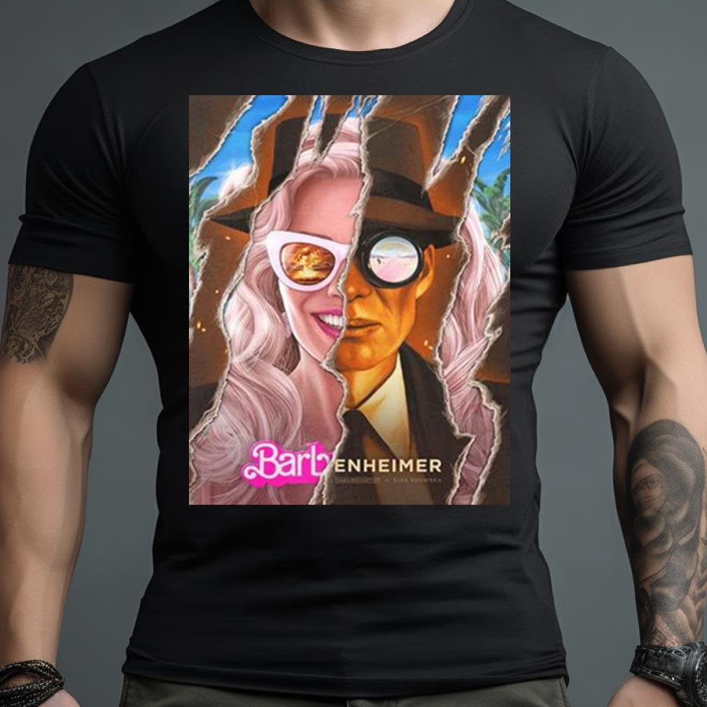 Barbenheimer Barbie X Oppenheimer Collaboration 2023 Movie T Shirt