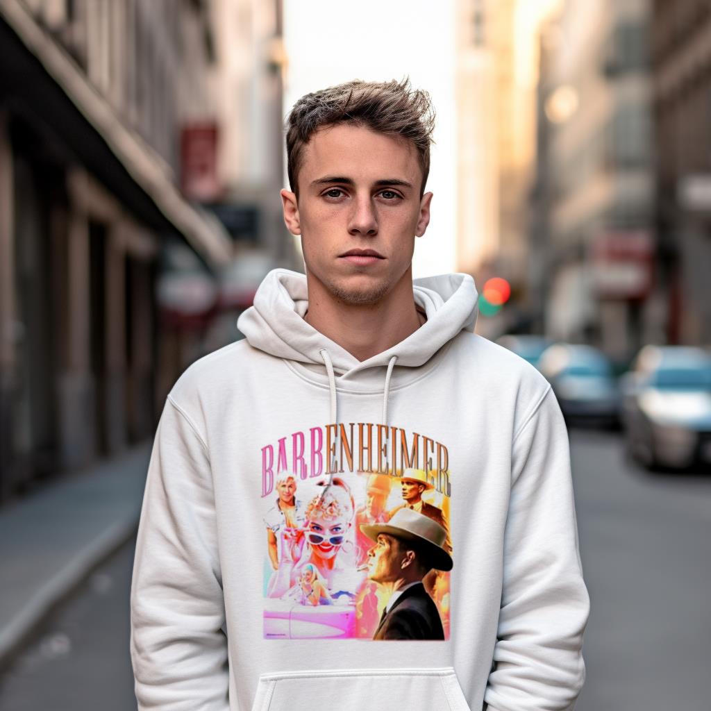 Barbenheimer Retro Shirt Barbenheimer Retro Shirt