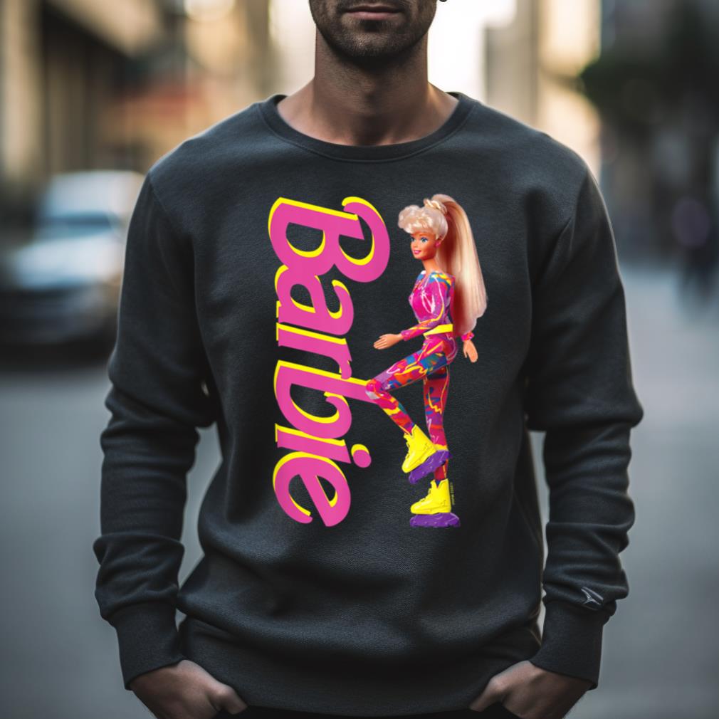 Barbie Hot Skatin’ Retro Barbie T Shirt