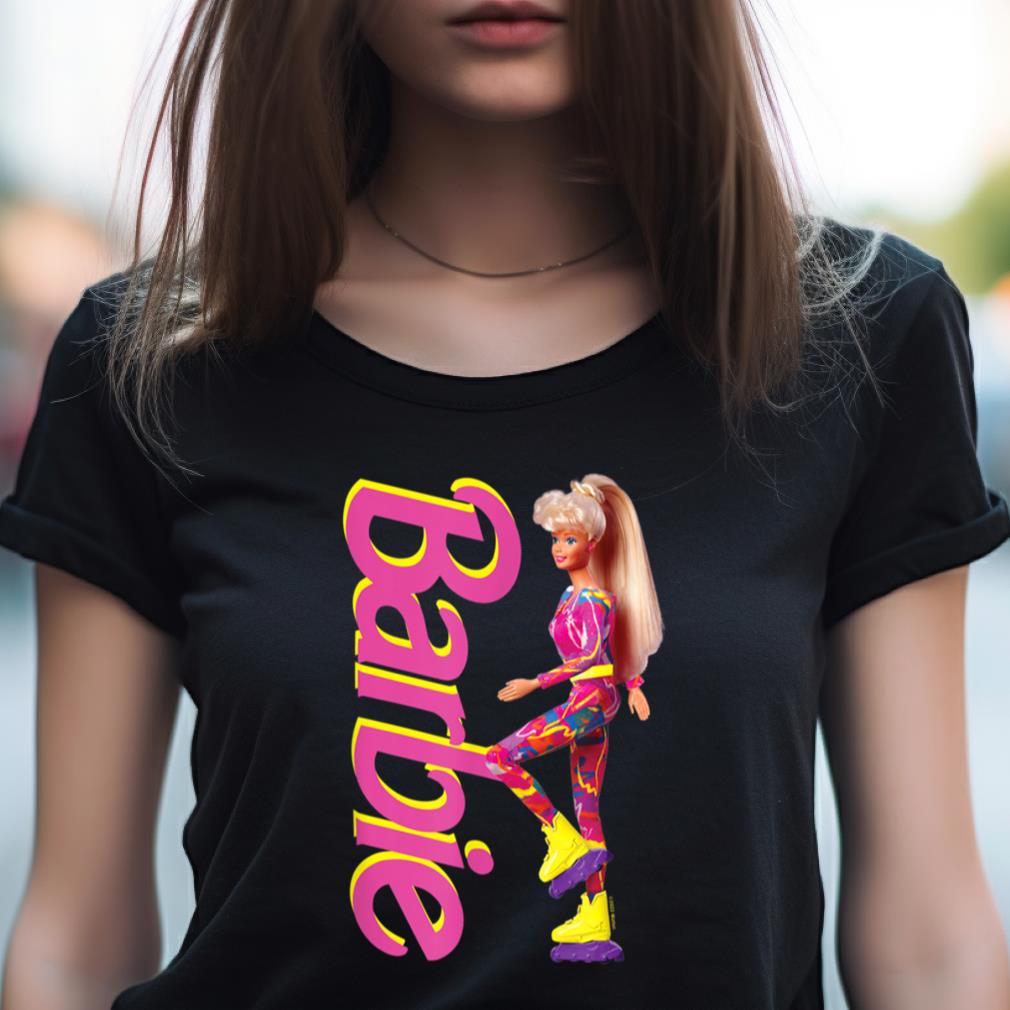 Barbie Hot Skatin' Retro Barbie T Shirt Barbie Hot Skatin' Retro Barbie T Shirt
