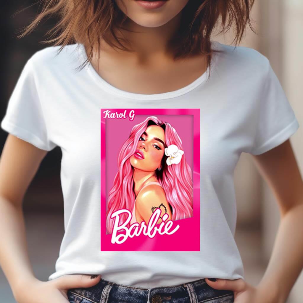 Barbie Karol G Bichota Team Karol T Shirt Barbie Karol G Bichota Team Karol T Shirt